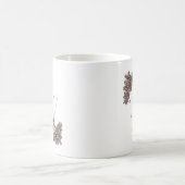 鶏が一匹狼のコーヒーマグ コーヒーマグカップ (中央)