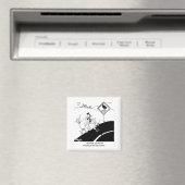 鶏が向こう側へ行かない マグネット (インサイチュ (食洗機))