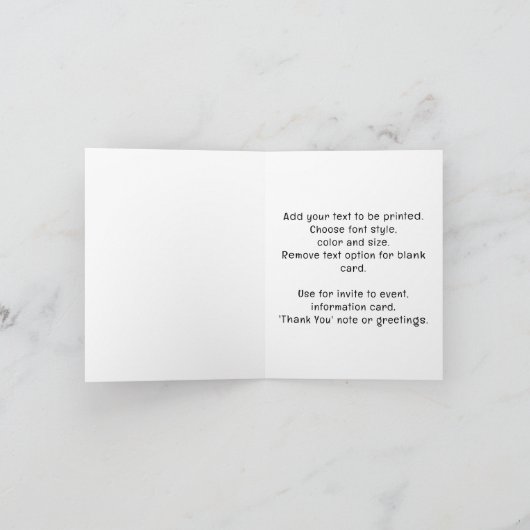 鶏が大好き！ カード (内部)