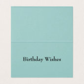 鶏が米国のメリー誕生日カードセットから (内部フラット)