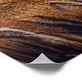 鶏が野を飛ぶ ポスター (角)