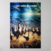 鶏が野を飛ぶ ポスター (正面)