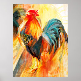 鶏が鳴く ポスター