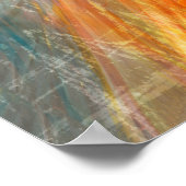 鶏が鳴く ポスター (角)