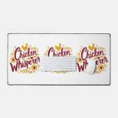 鶏ささやき人　素朴な農家　コテージコア デスクマット (キーボード&マウス)