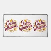 鶏ささやき人　素朴な農家　コテージコア デスクマット (正面)