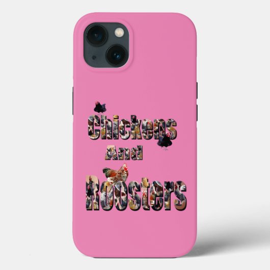 鶏とロスター、iPhone 13ケース Case-Mate iPhoneケース (裏面)