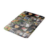 鶏とローターの写真コラージュ バスマット (アングル)