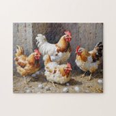 鶏と卵 ジグソーパズル (横)