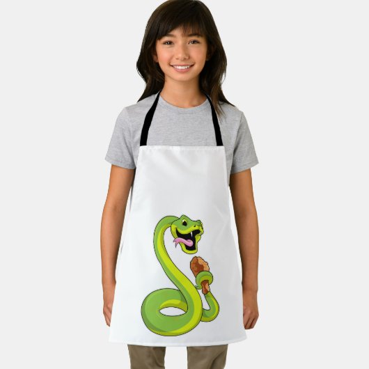 鶏と蛇 エプロン (インサイチュ)