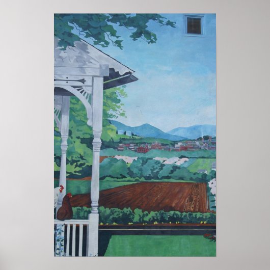 鶏と農場のポスター ポスター (正面)