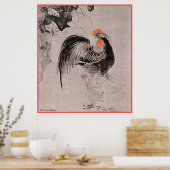 鶏と雌鶏 ポスター (キッチン)