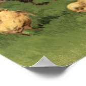 鶏と雛 ポスター (角)