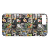 鶏と鶏のコラージュ Case-Mate iPhoneケース (裏面(横))