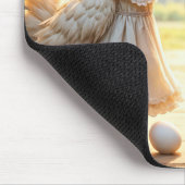 鶏と鶏のユーモア マウスパッド (コーナー)