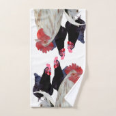 鶏に生まれはバスタオルをセット バスタオルセット (ハンドタオル)