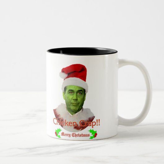 鶏のがらくたGrinch ツートーンマグカップ (右)