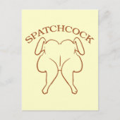 鶏のへら ポストカード (正面)