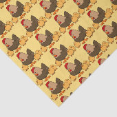 鶏のイラストレーションのティッシュペーパー 薄葉紙 (詳細)