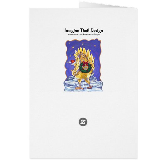 鶏のクリスマス (裏面)