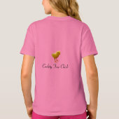 鶏のシェルバイシャツを脱ぐ Tシャツ (裏面)