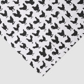 鶏のシルエット 薄葉紙 (詳細)