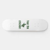 鶏のスケートボードを恐れて下さい スケートボード (横)