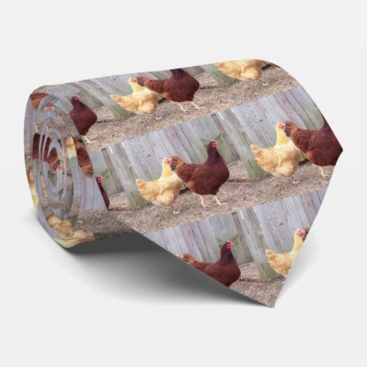 鶏のタイ ネクタイ (ロール)
