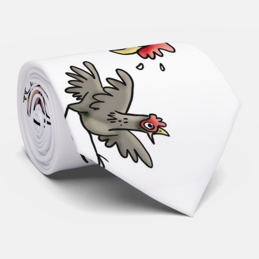鶏のタイ ネクタイ (ロール)