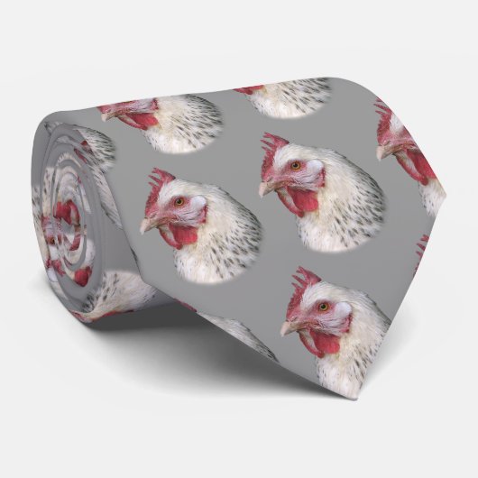 鶏のタイ ネクタイ (ロール)