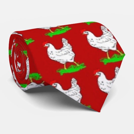 鶏のタイ ネクタイ (ロール)