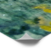 鶏のチキンアート ポスター (角)