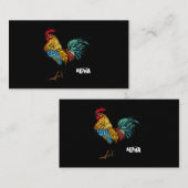 鶏のチキンハワイのアロハハワイの157 名刺 (正面/裏面)