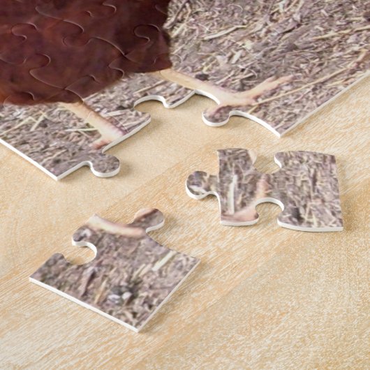 鶏のパズル ジグソーパズル (側面)