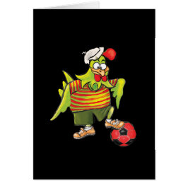 **鶏のフットボール**