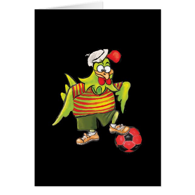 **鶏のフットボール** (正面)