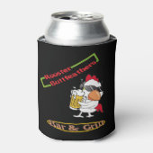 鶏のボタンの羽は居心地が良い 缶クーラー (缶正面)