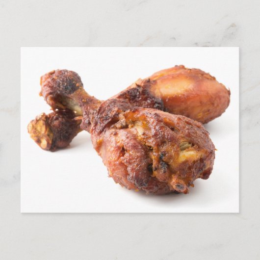 鶏のロースト脚 ポストカード (正面)