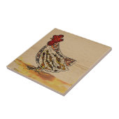 鶏のヴィンテージ タイル (側面)