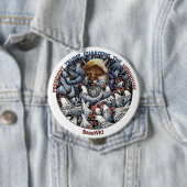 鶏の中のキツネ 缶バッジ (インサイチュ)