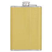 鶏の付いた老婦人 フラスク (裏面)