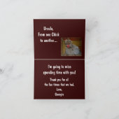 鶏の傷 カード (内部)