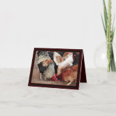 鶏の傷 カード (正面)