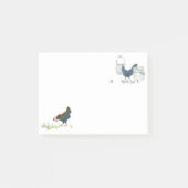 鶏の傷 ポストイット (正面)