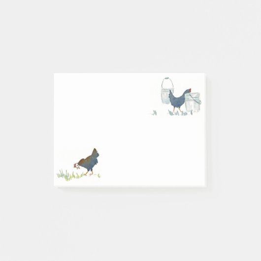 鶏の傷 ポストイット (正面)