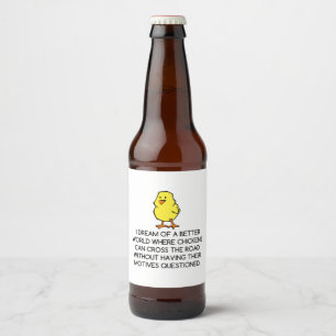 鶏の動機 ビールラベル