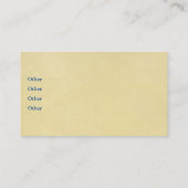 鶏の名刺の積み重ね 名刺 (裏面)