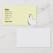 鶏の名刺 名刺 (正面/裏面)