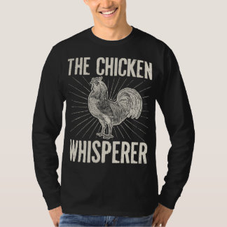 鶏の囁くものの農家のギフト Tシャツ