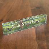 鶏の天国 デスクネームプレート (側面)